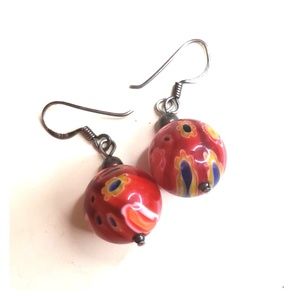 ➡️Glass earrings⬅️